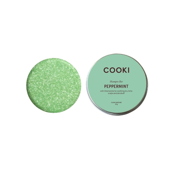 Cooki Peppermint & Chamomile Shampoo Bar | Honest to Goodness