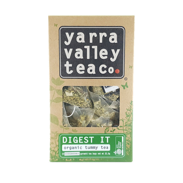 YVTC Digest It Organic Tummy Tea Pyramid Bag | Honest to Goodness