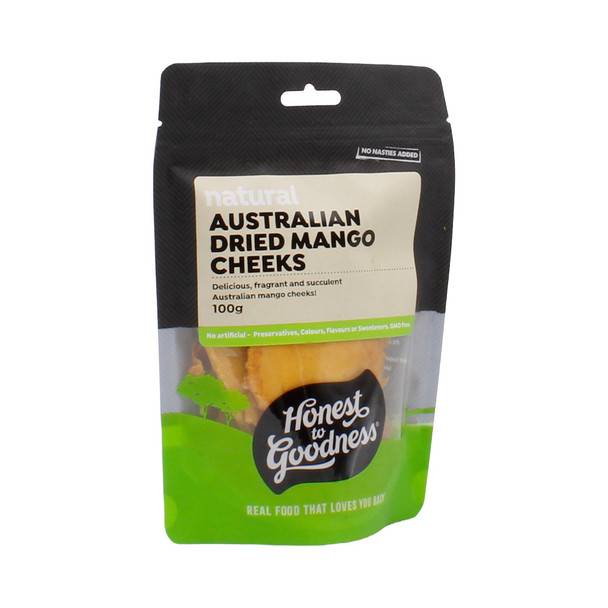 Australian Dried Mango Cheeks 100g | Honest to Goodess