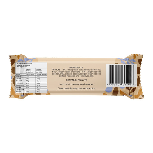 Bliss Bar Choc Peanut 40g | Honest to Goodness