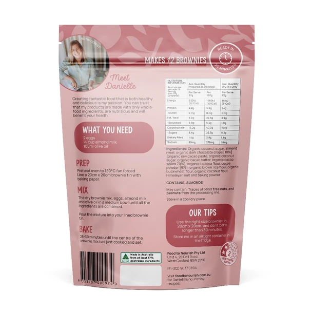 Brownie Mix 350g | Honest to Goodness