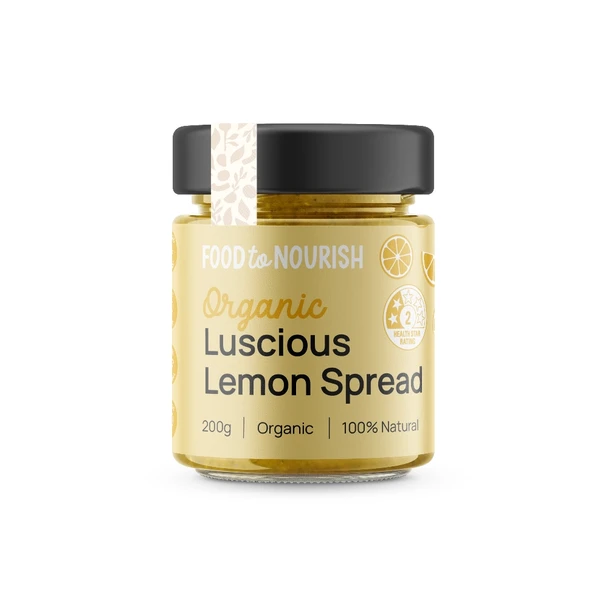 Organic Luscious Lemon Spread 200g | Honest to Goodness