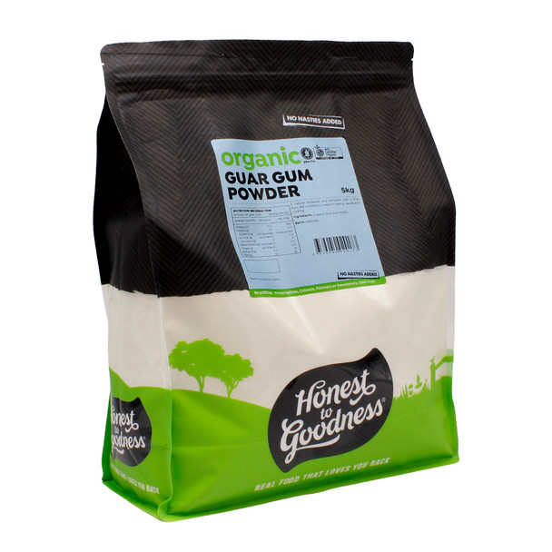 Organic Guar Gum Powder 5KG | Honest to Goodness