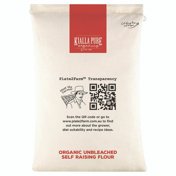 Organic Unbleached Self Raising Flour 5KG