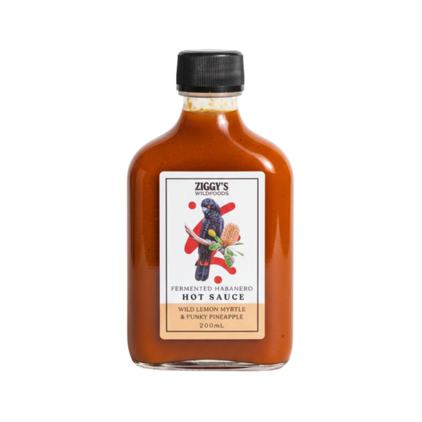 Ziggys Hot Sauce - Lemon Myrtle & Pineapple 200ml | Honest to Goodness