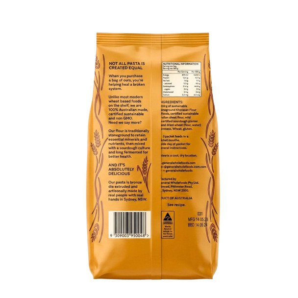 Ancient Grains Pasta Khorasan Macaroni 