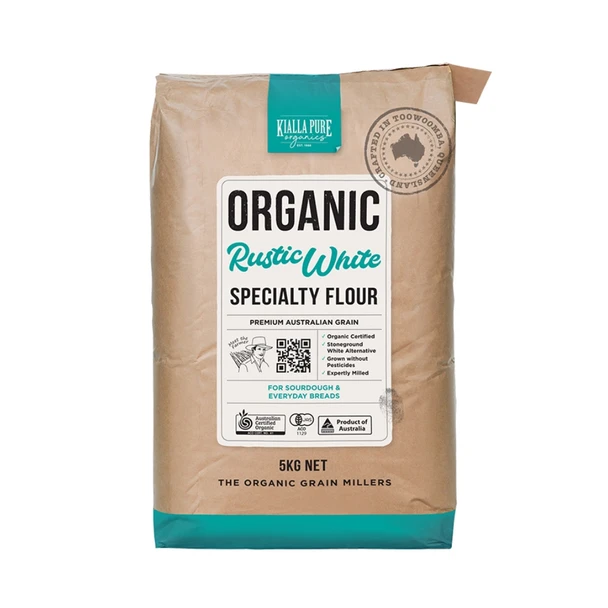 Organic Rustic White Flour 5KG | Honest to Goodness