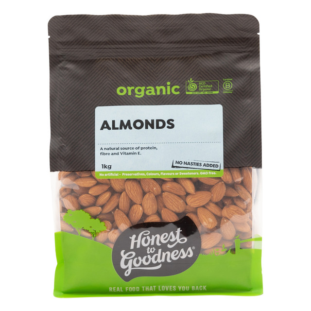 Organic Almonds Raw 10KG Bulk