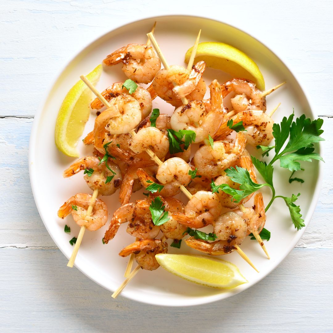 Garlic Butter Herb Grilled Shrimp Honest to Goodness Australia - Main Image