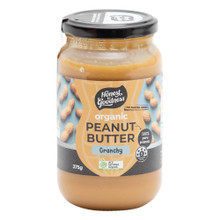 Organic Crunchy Peanut Butter 375g