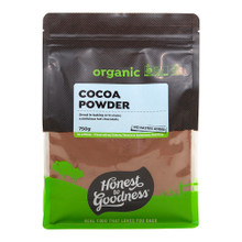 Organic unsweetened COCOA Powder 750g