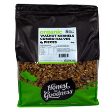 Organic Walnuts - Premium Halves & Pieces 4KG
