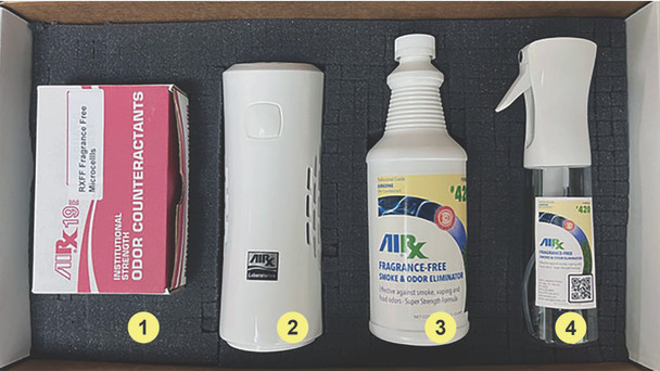 Clear-Ion® Fragrance-Free Odor Control System