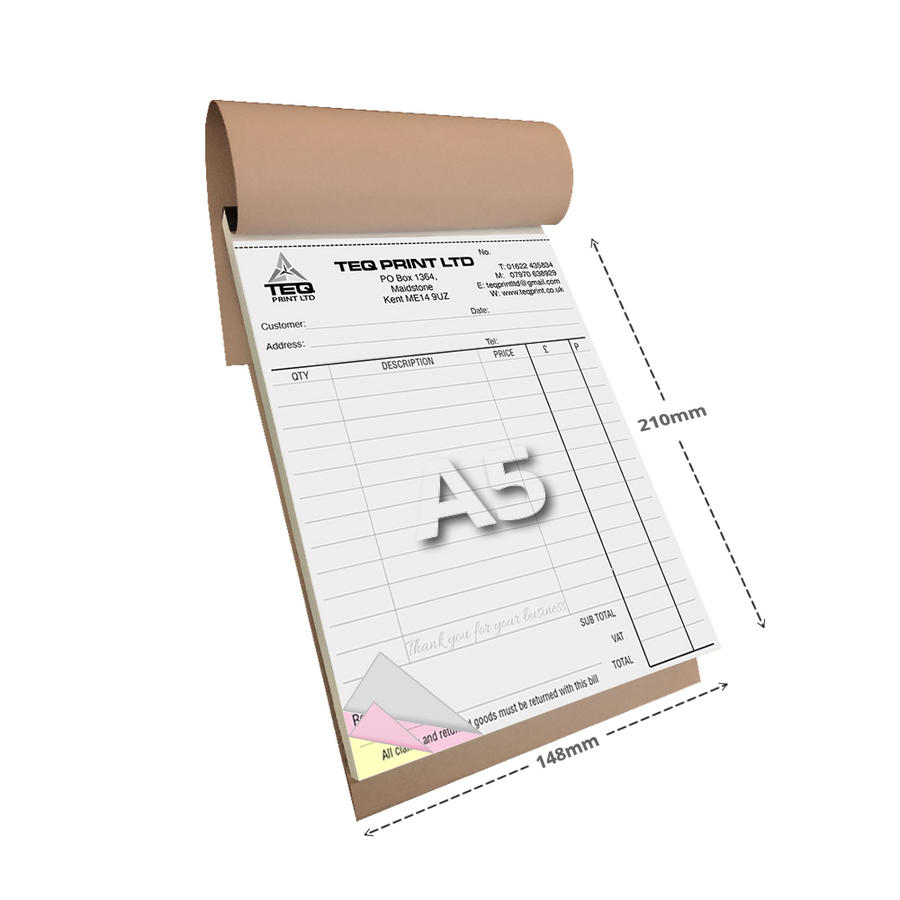A5 Book One Colour 3 Part