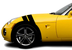 4" Fender Hash Bar Vinyl RACING STRIPES (fits Pontiac SOLSTICE)