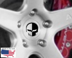 C6 SKULL RIM vinyl RACING STRIPE Decal, qty 4, fits Chevy Corvette C6