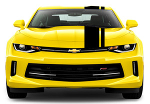 2" & 8" Double Offset Vinyl Rally RACING STRIPES - Fits Chevy Camaro