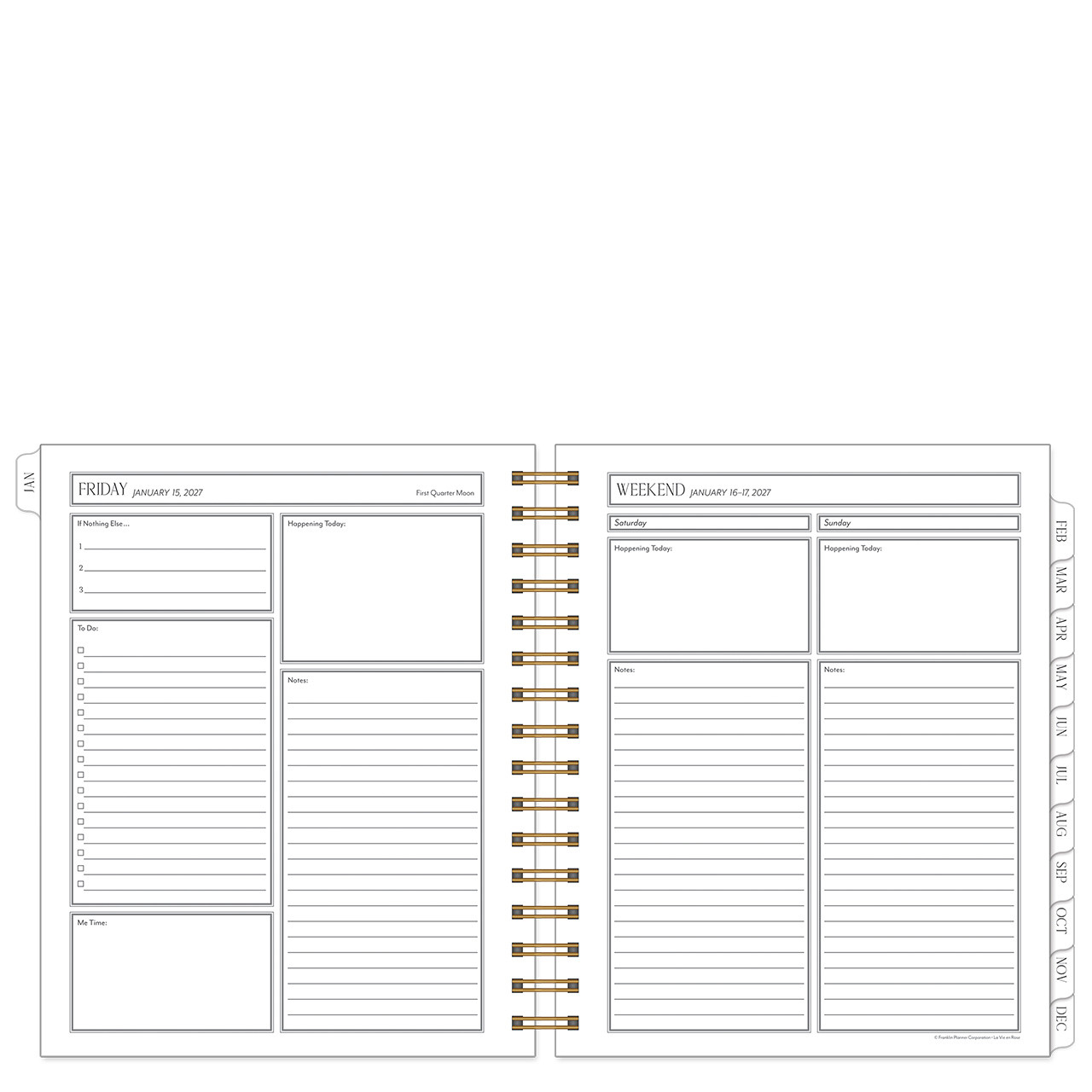 Unique Size Planners