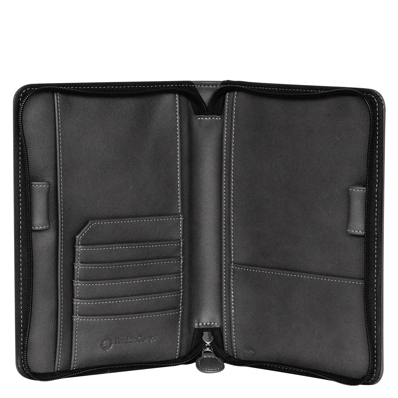 Brighton Simulated Leather Zipper Wire-bound Cover - Franklin Planner