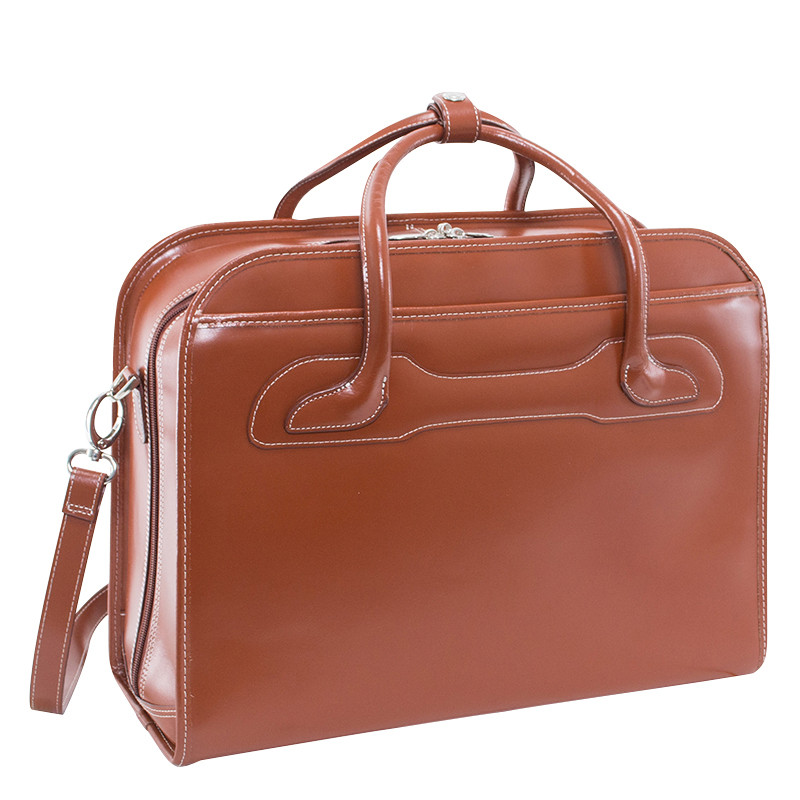 The Willowbrook Detachable-Wheeled Ladies Briefcase - Franklin Planner