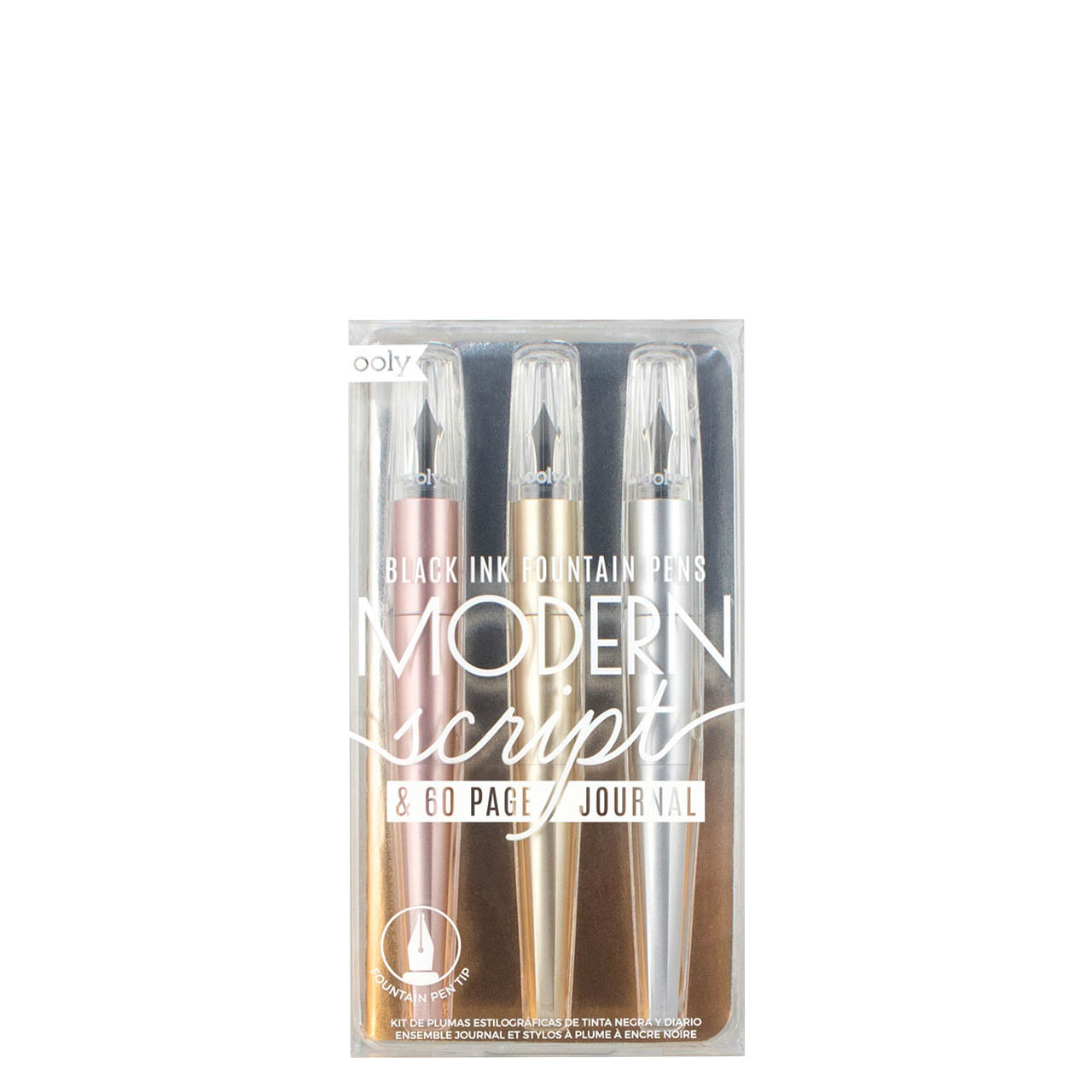 Modern Script Fountain Pens and Journal - Franklin Planner