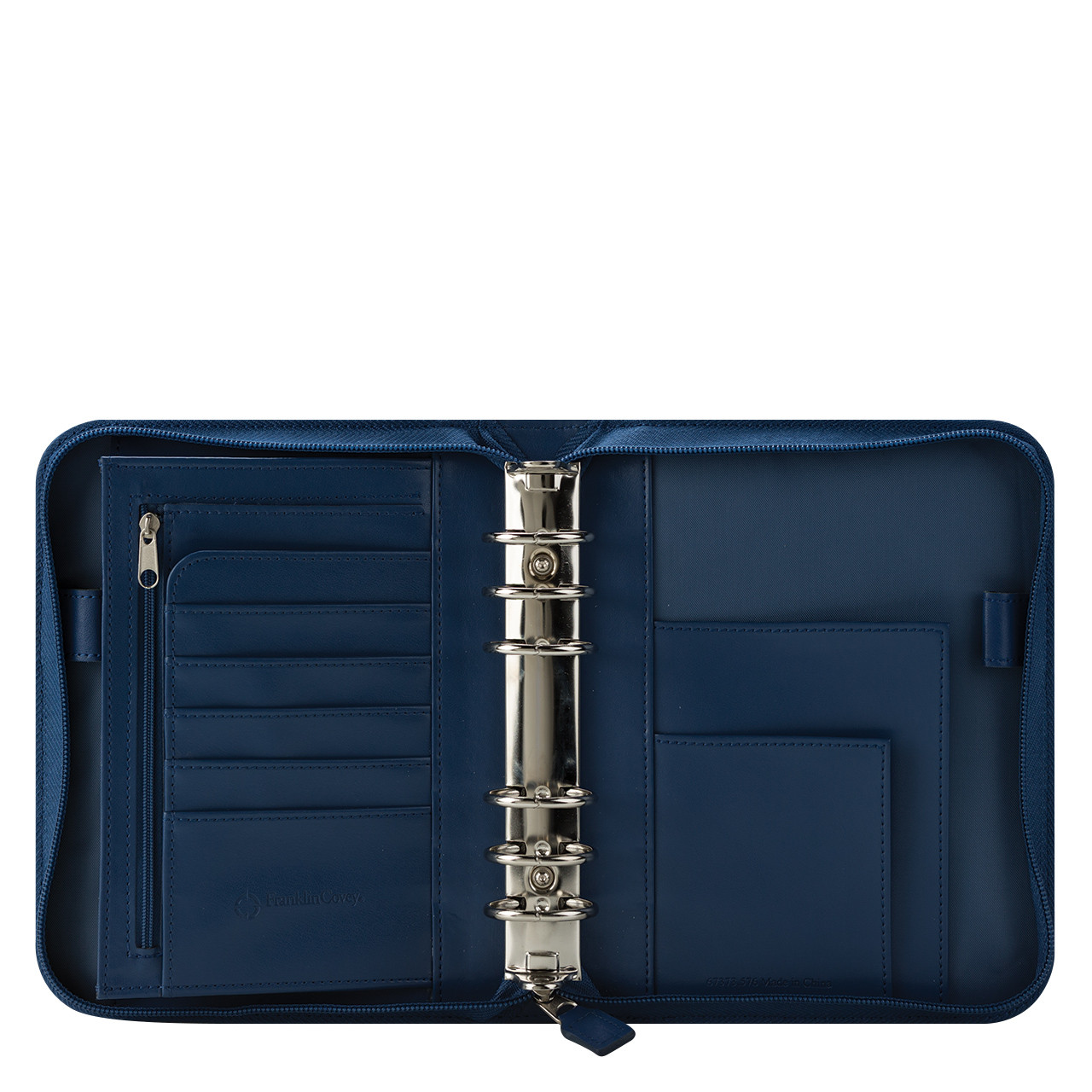 FC Signature Leather Zipper Binder - Franklin Planner