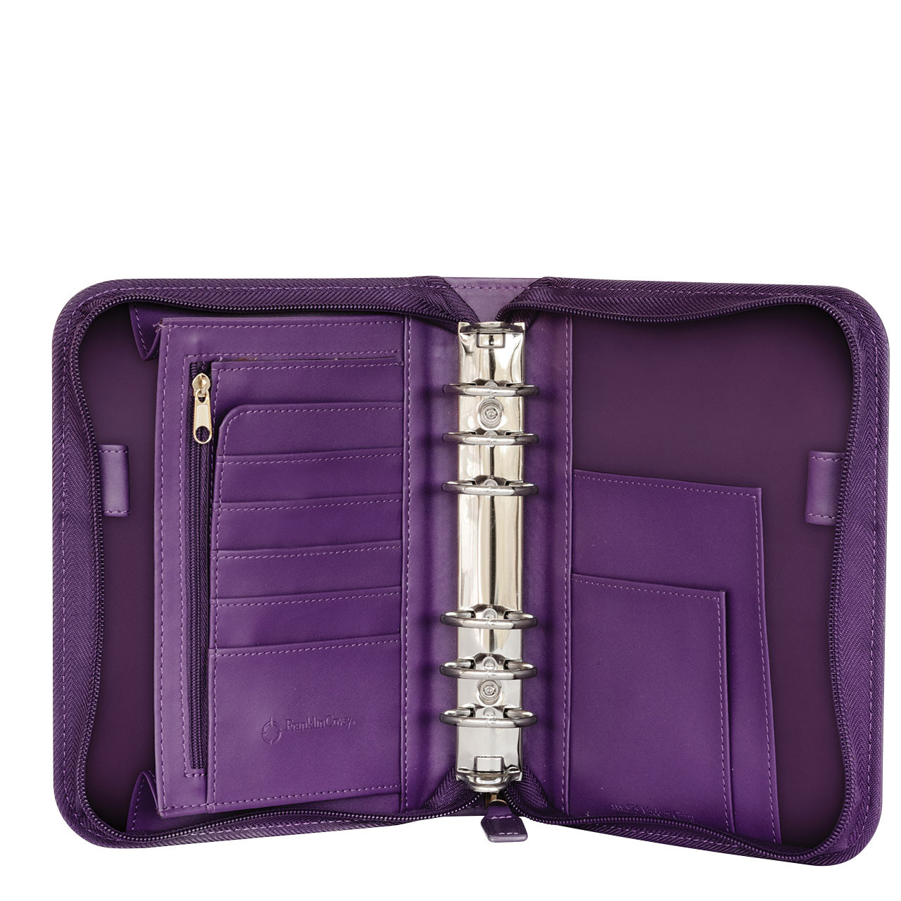 FC Signature Leather Zipper Binder - Franklin Planner