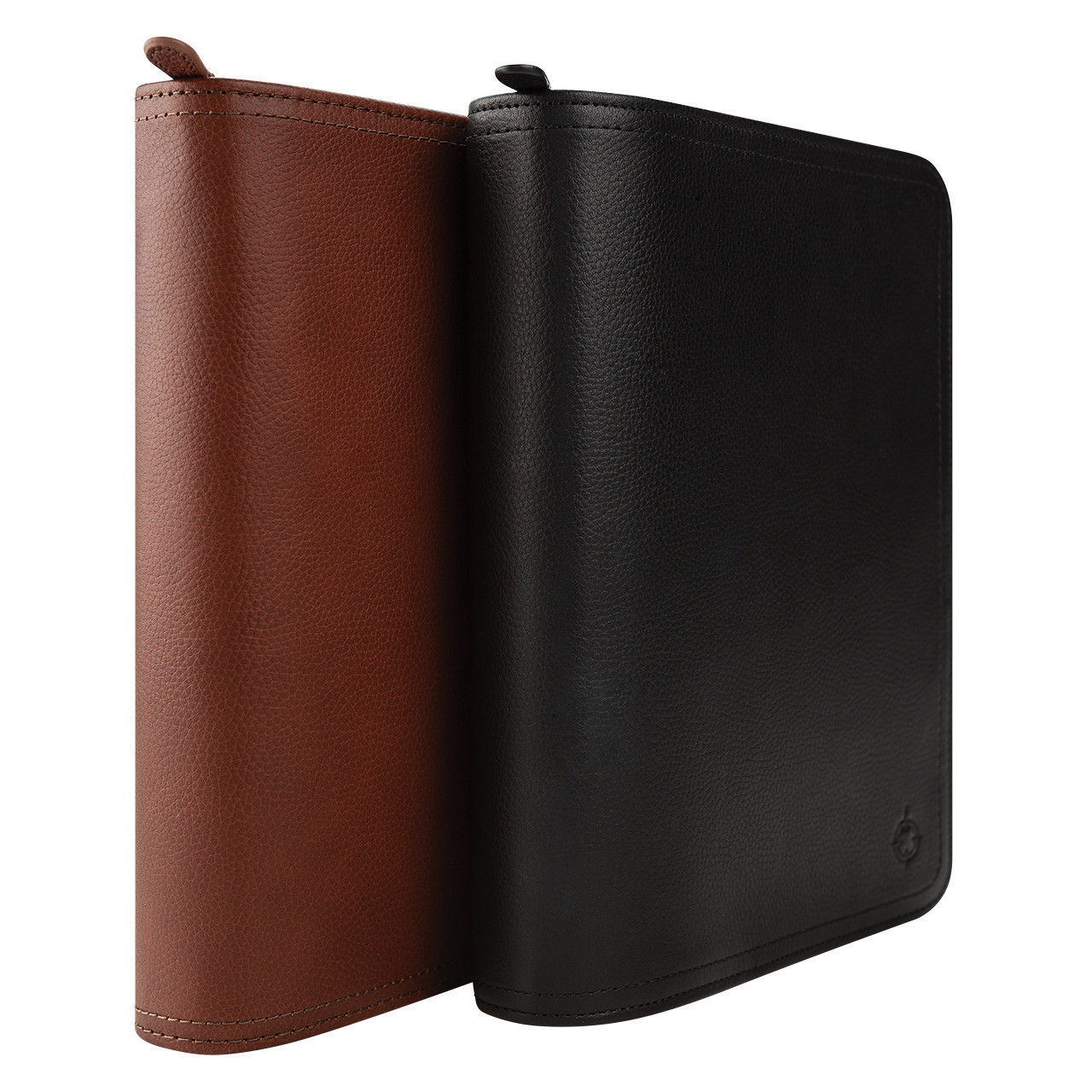 りーやん Rylan Leather Zipper Binder - Franklin Planner