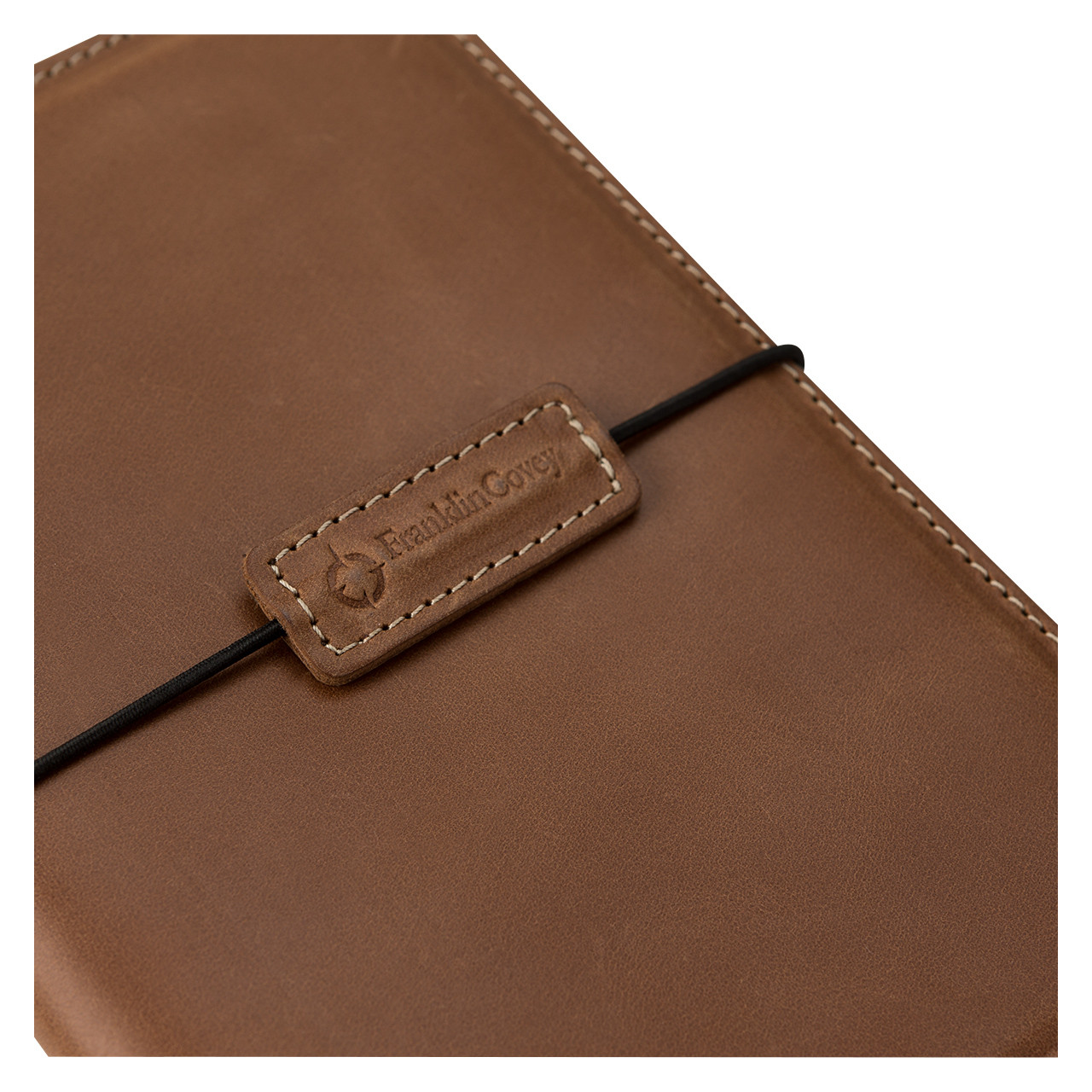Travelers Leather Elastic Cover - Franklin Planner
