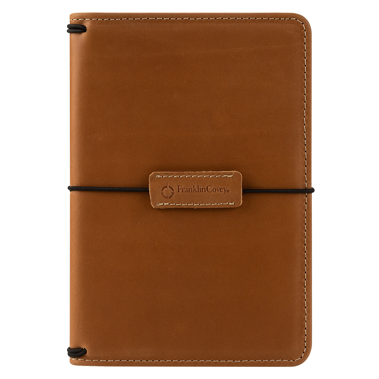 Travelers Leather Elastic Cover - Franklin Planner