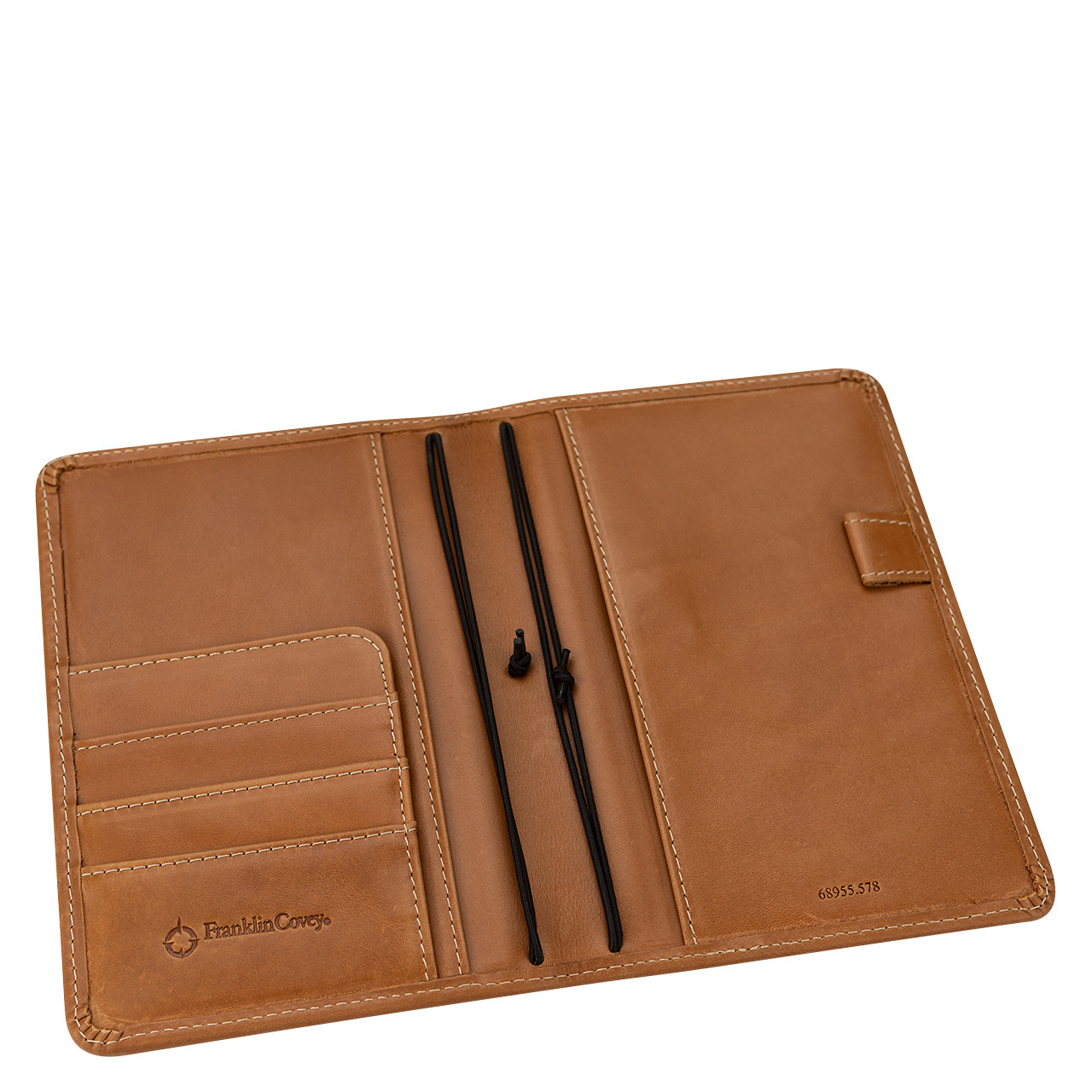 FranklinCovey　手帳カバー Travelers Leather Elastic Cover - Franklin Planner
