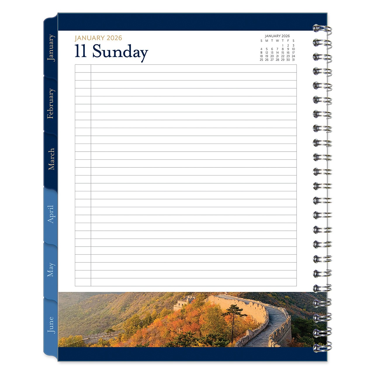 Leadership Six Month Wire-bound Planning Notebook - Franklin Planner