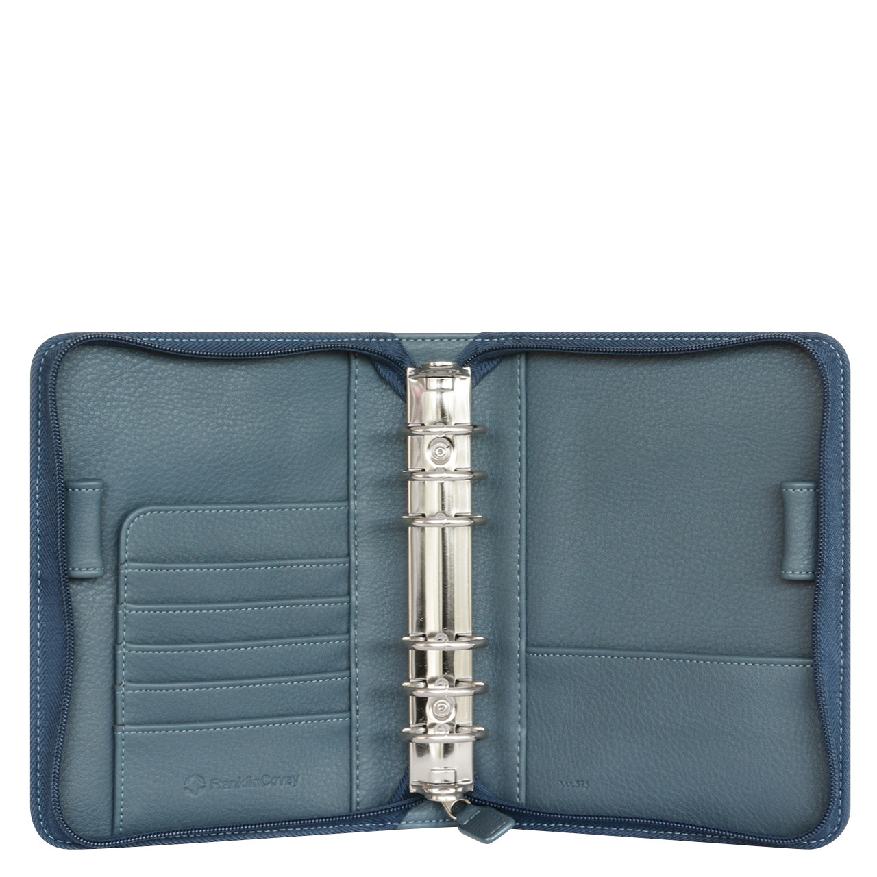 Charlie Simulated Leather Zipper Binder - Franklin Planner
