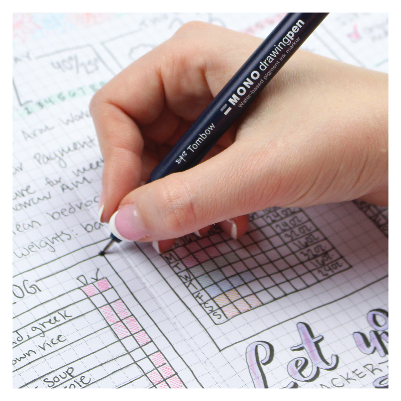 MONO Drawing Pen 0.2mm - Franklin Planner