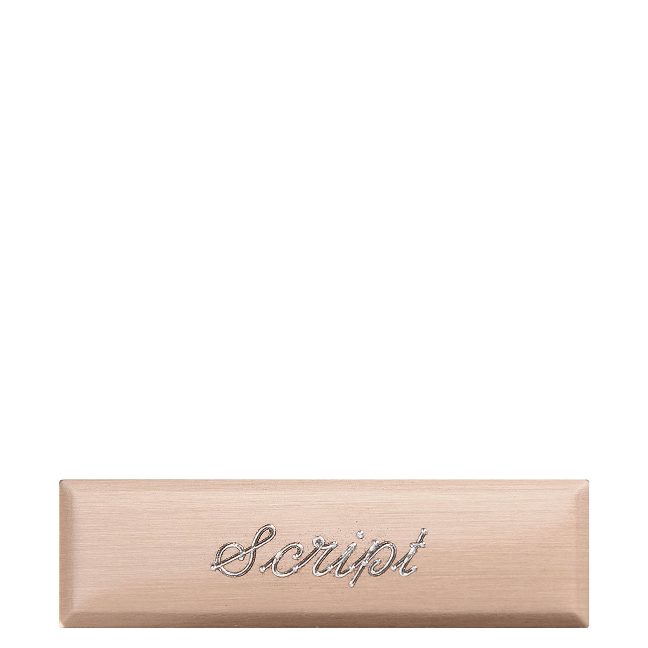 Rose Gold Nameplate - Franklin Planner