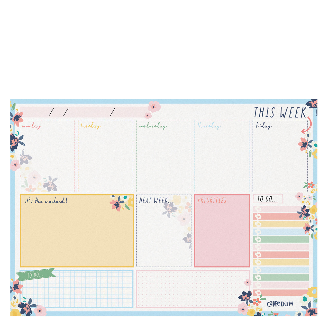 Weekly Planner Pad - Franklin Planner