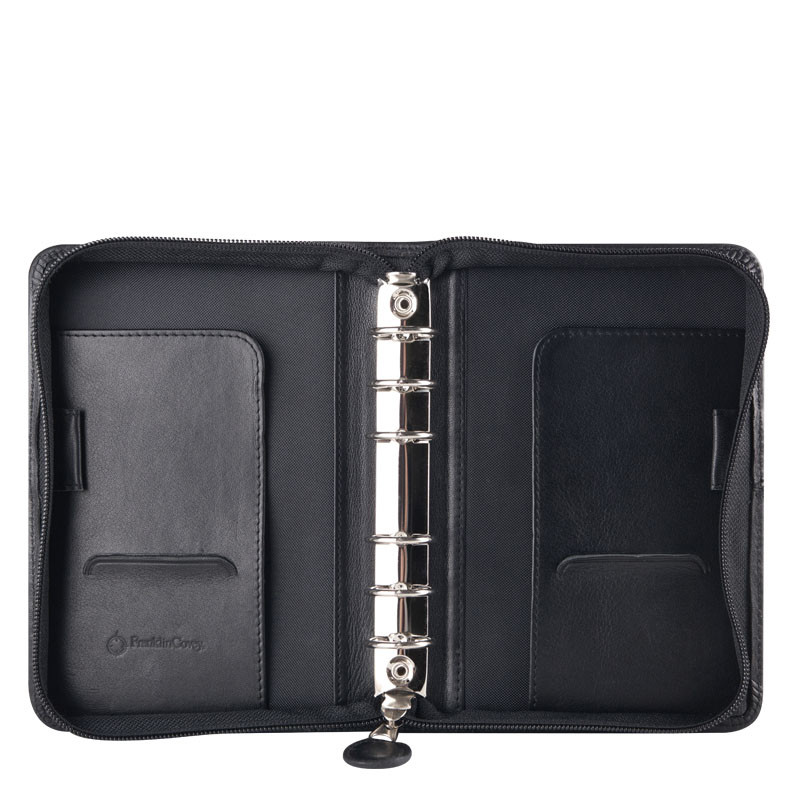 FranklinCovey - Friday Binder - Nylon Zipper Binder (Pocket, Black