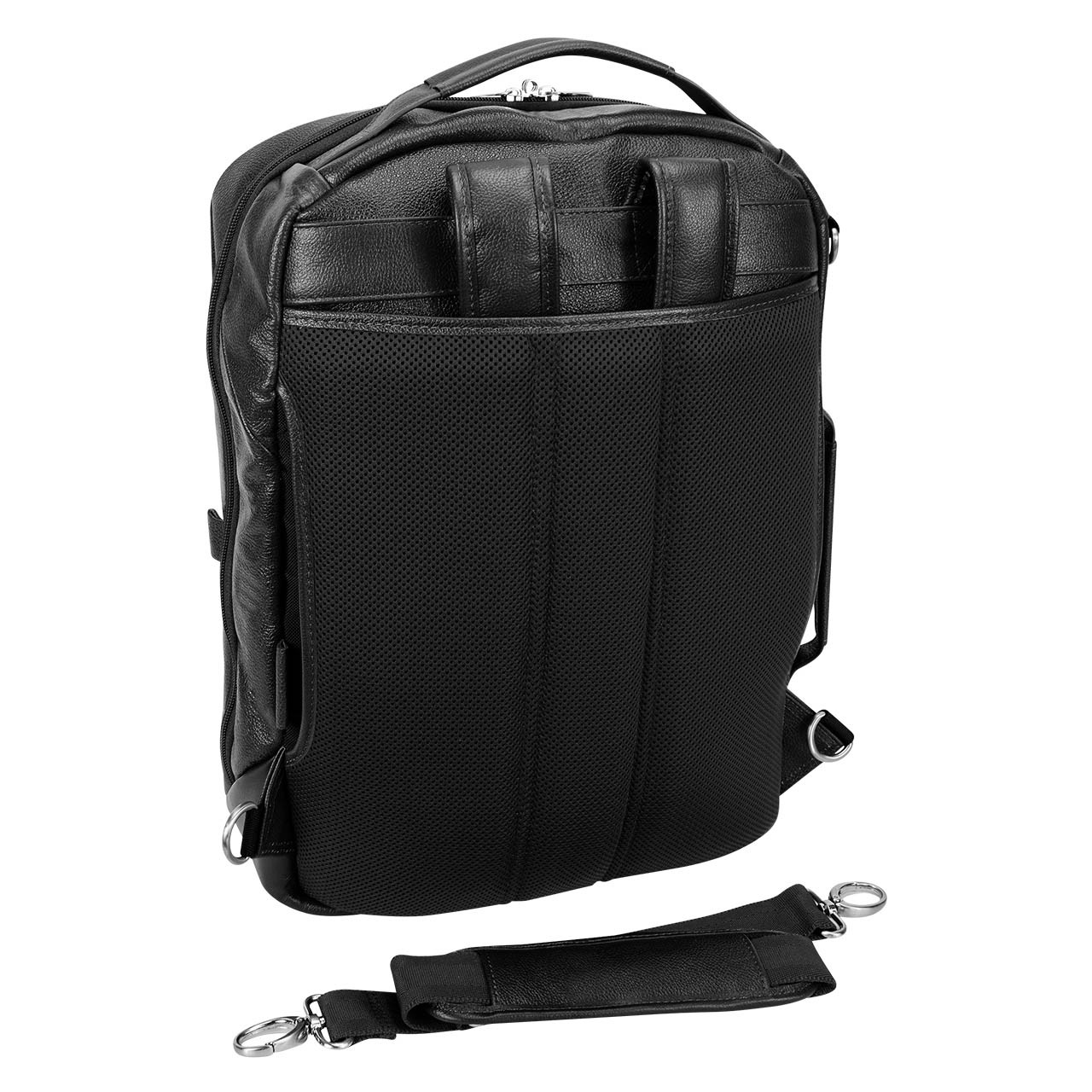 East Side Leather Convertible Backpack and Crossbody - Franklin