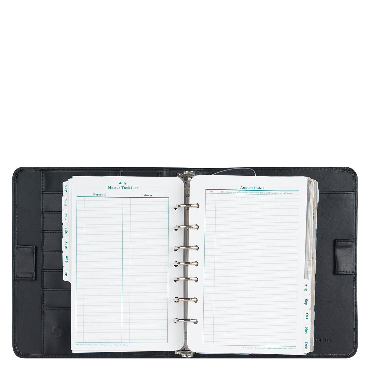 Planning System Vinyl Open Binder - Franklin Planner