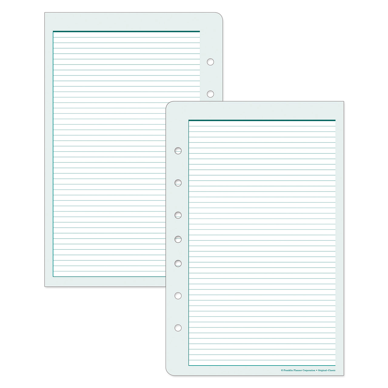 Original Lined Pages - Franklin Planner