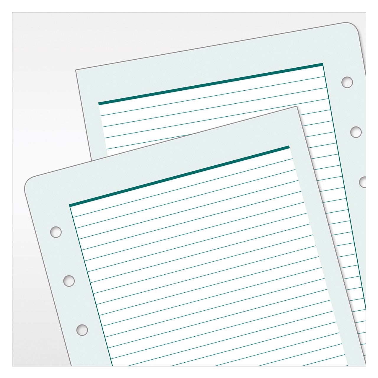あ → ち　ページ　10点 Original Lined Pages - Franklin Planner