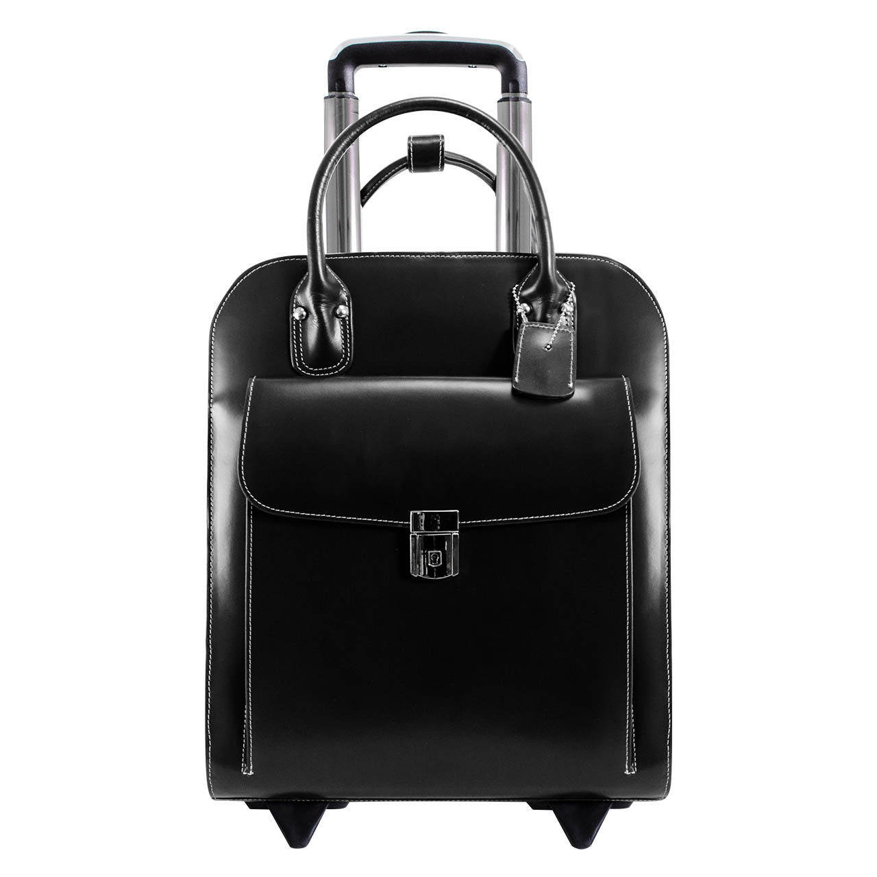 Uptown Vertical Wheeled Ladies' Briefcase - Franklin Planner