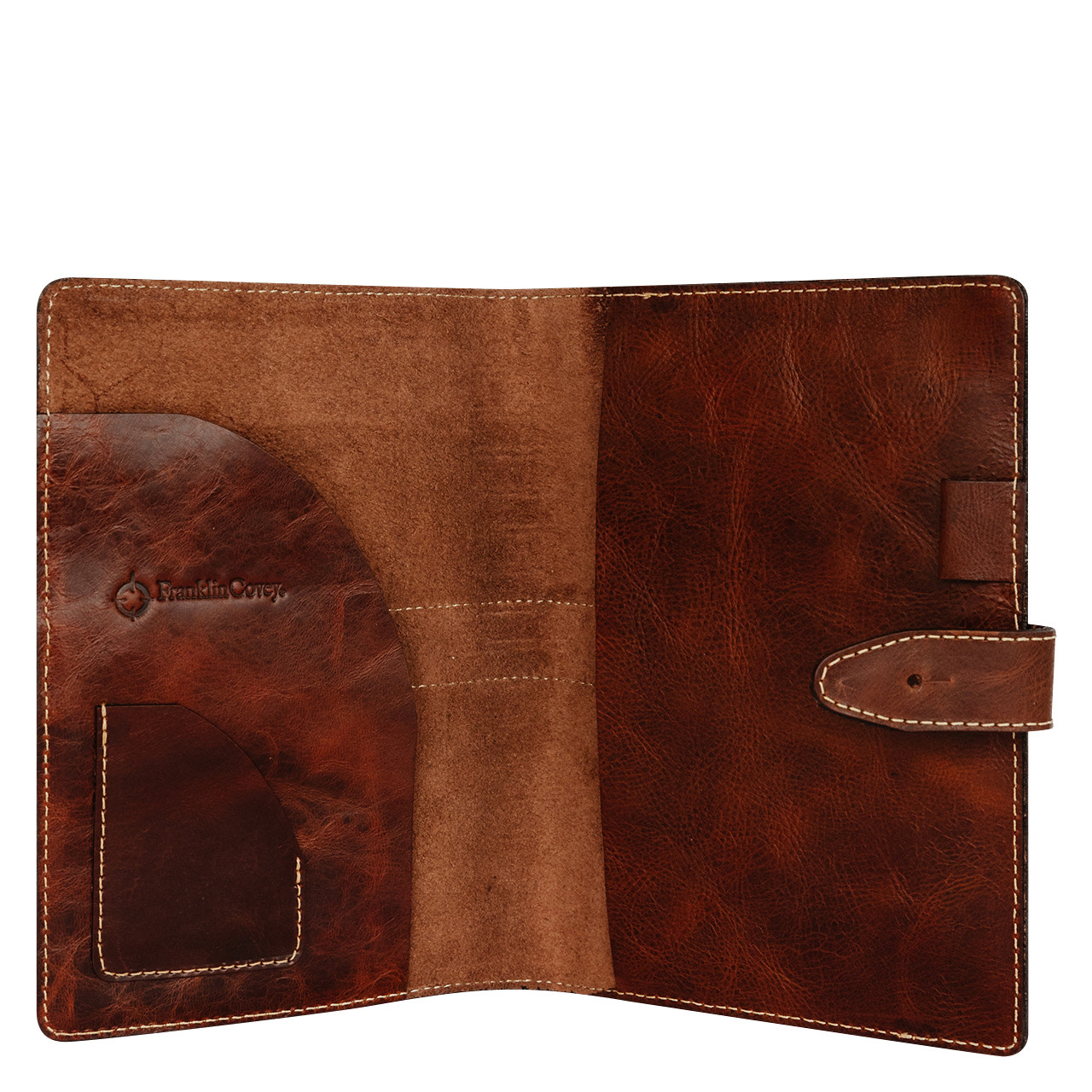 Torino Leather Snap Wire-bound Cover - Franklin Planner