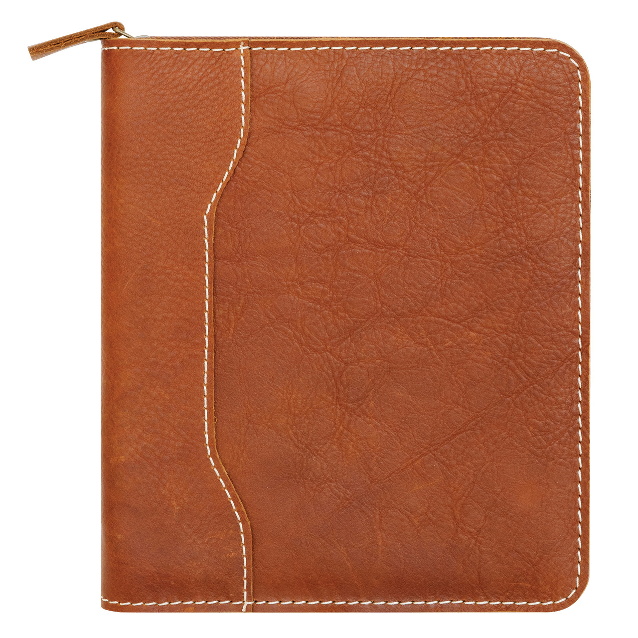 Colt Leather Zipper Wire-bound Cover - Franklin Planner