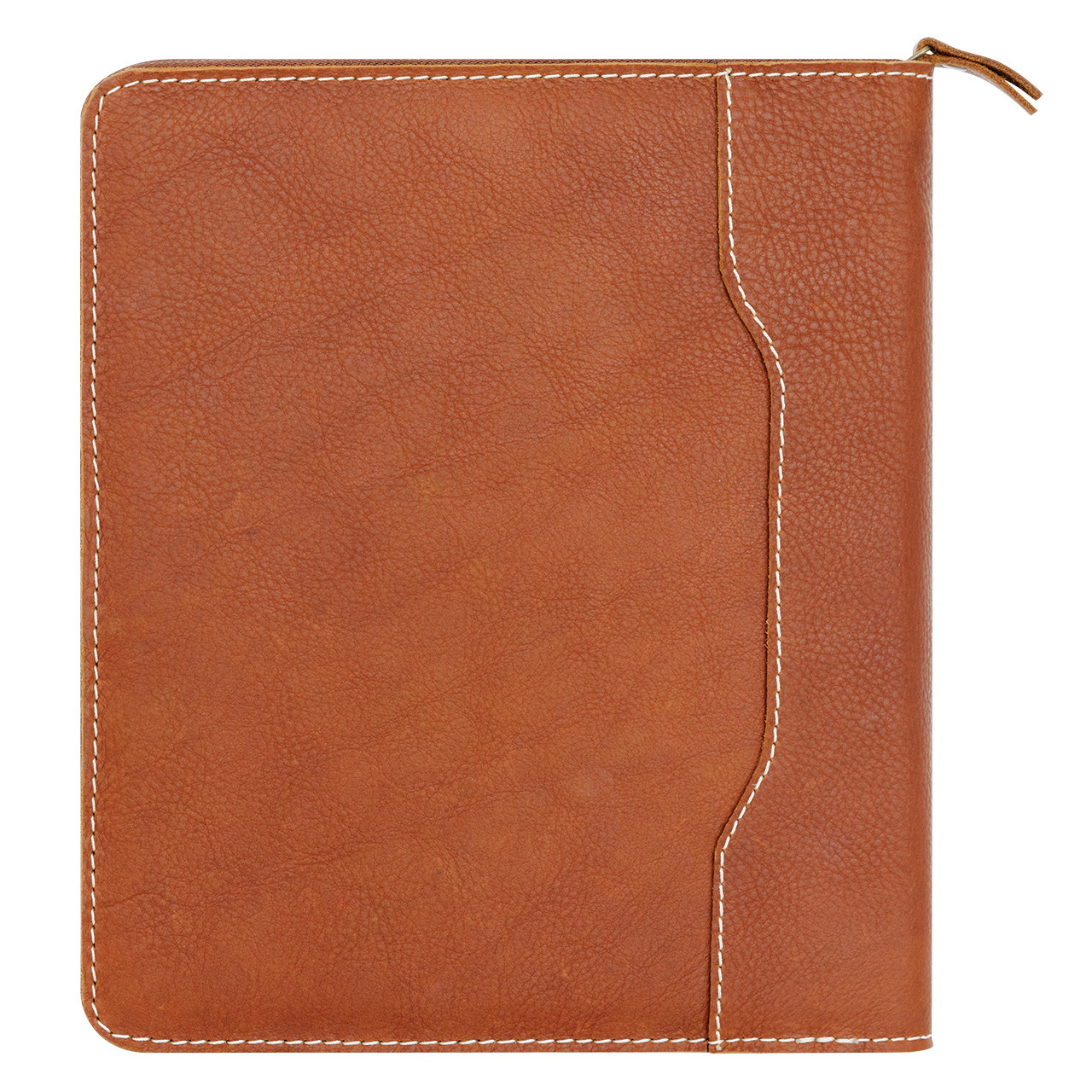 Colt Leather Zipper Wire-bound Cover - Franklin Planner