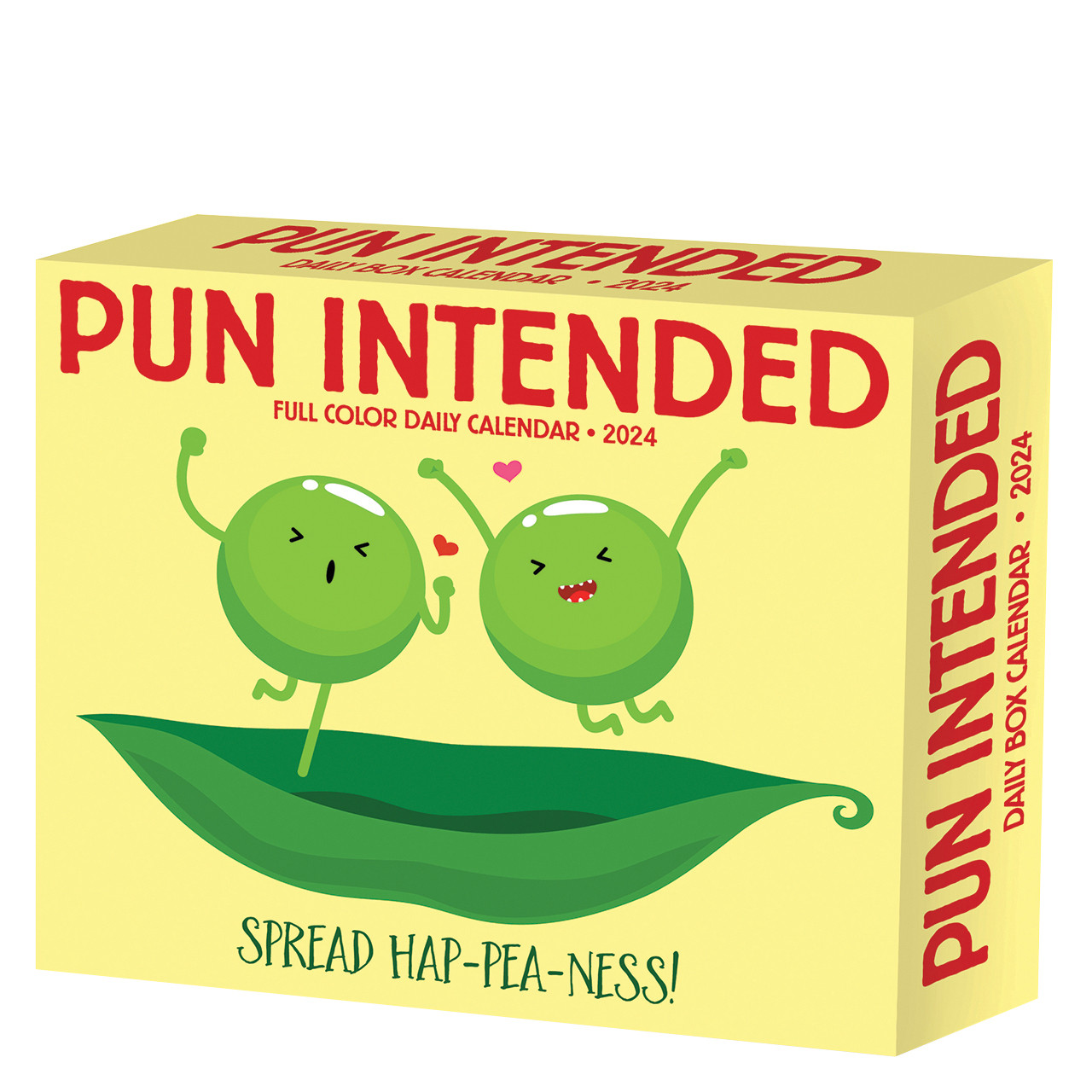 2024 Pun Intended Box Daily Desk Calendar