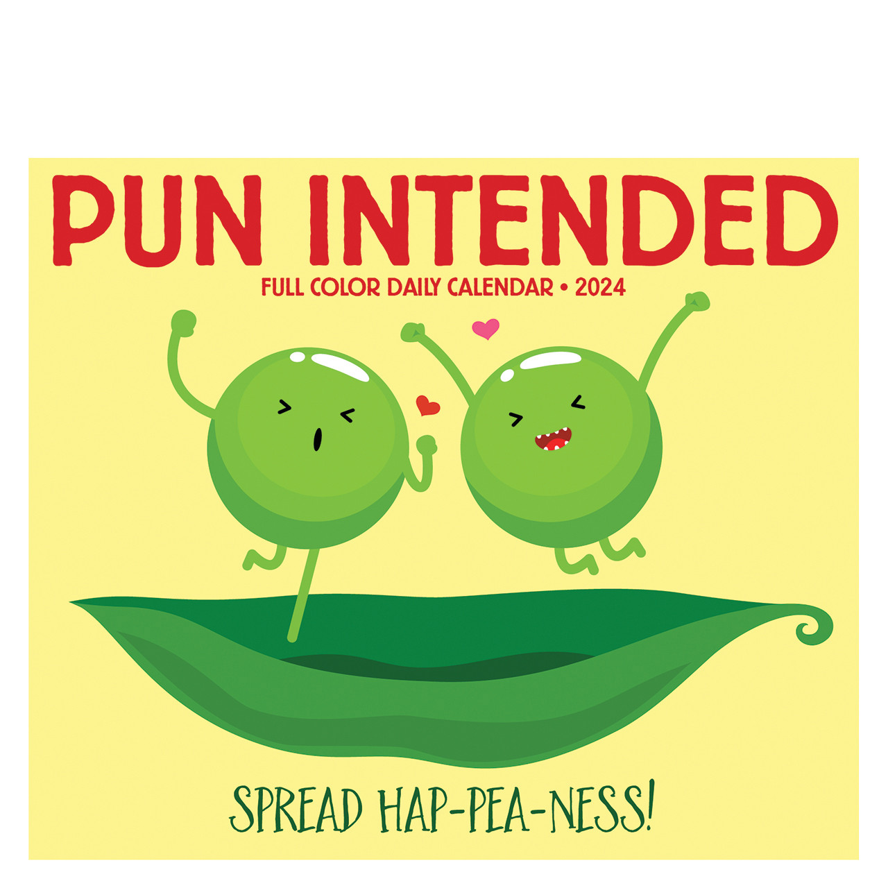 2024 Pun Intended Box Daily Desk Calendar