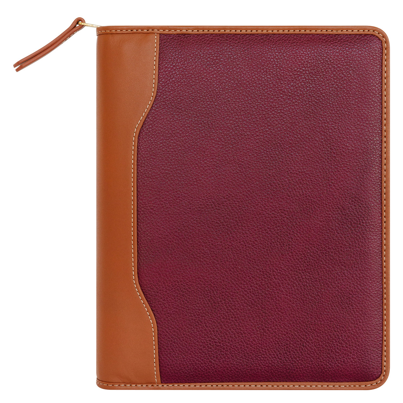 Jody Leather Zipper Binder