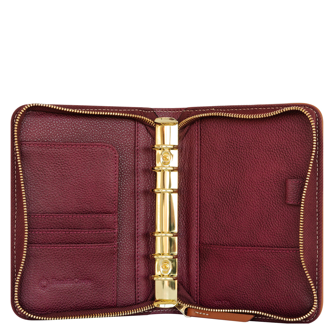 Jody Leather Zipper Binder