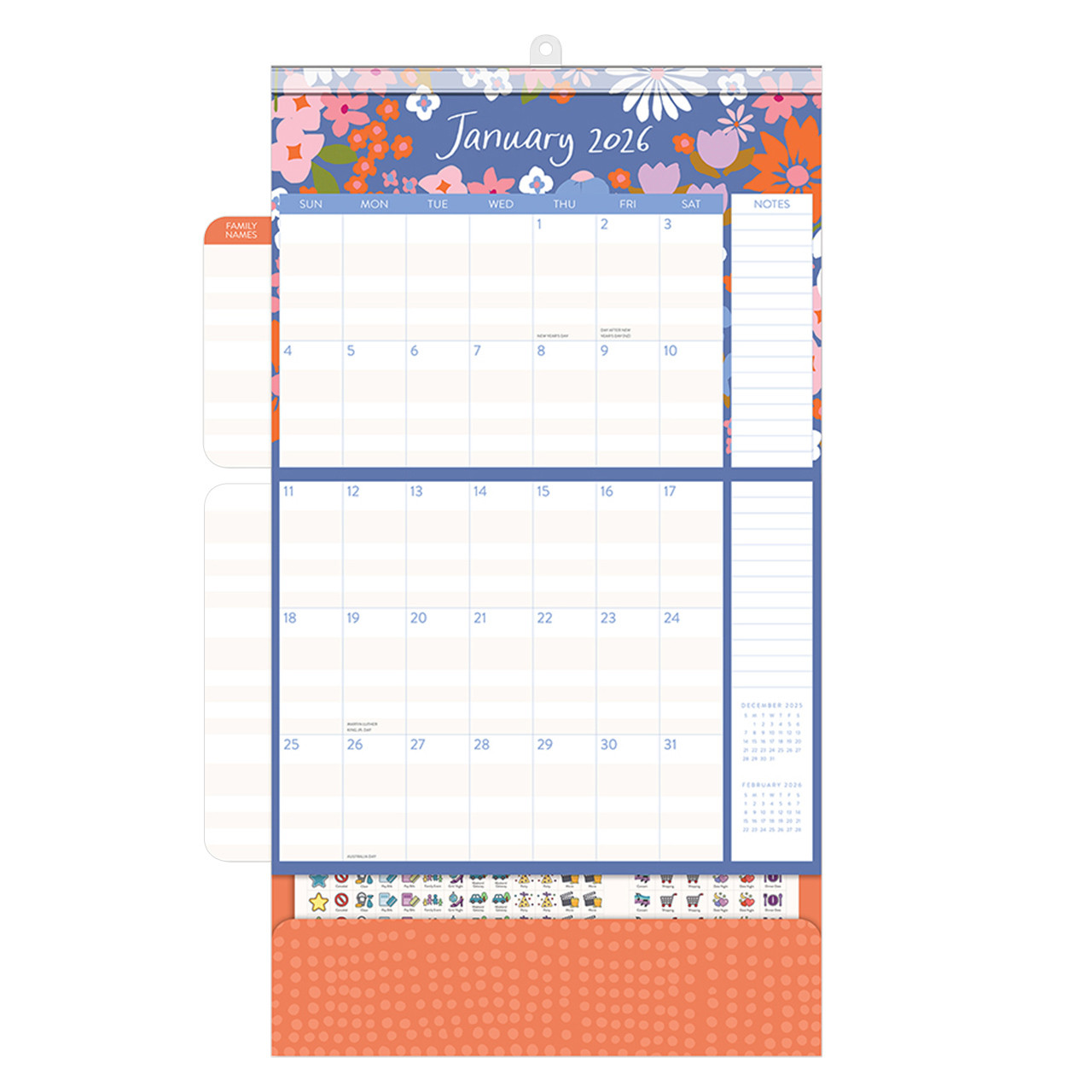 Wall Calendar: 2026 Do It All Wall Calendar | Franklin Planner